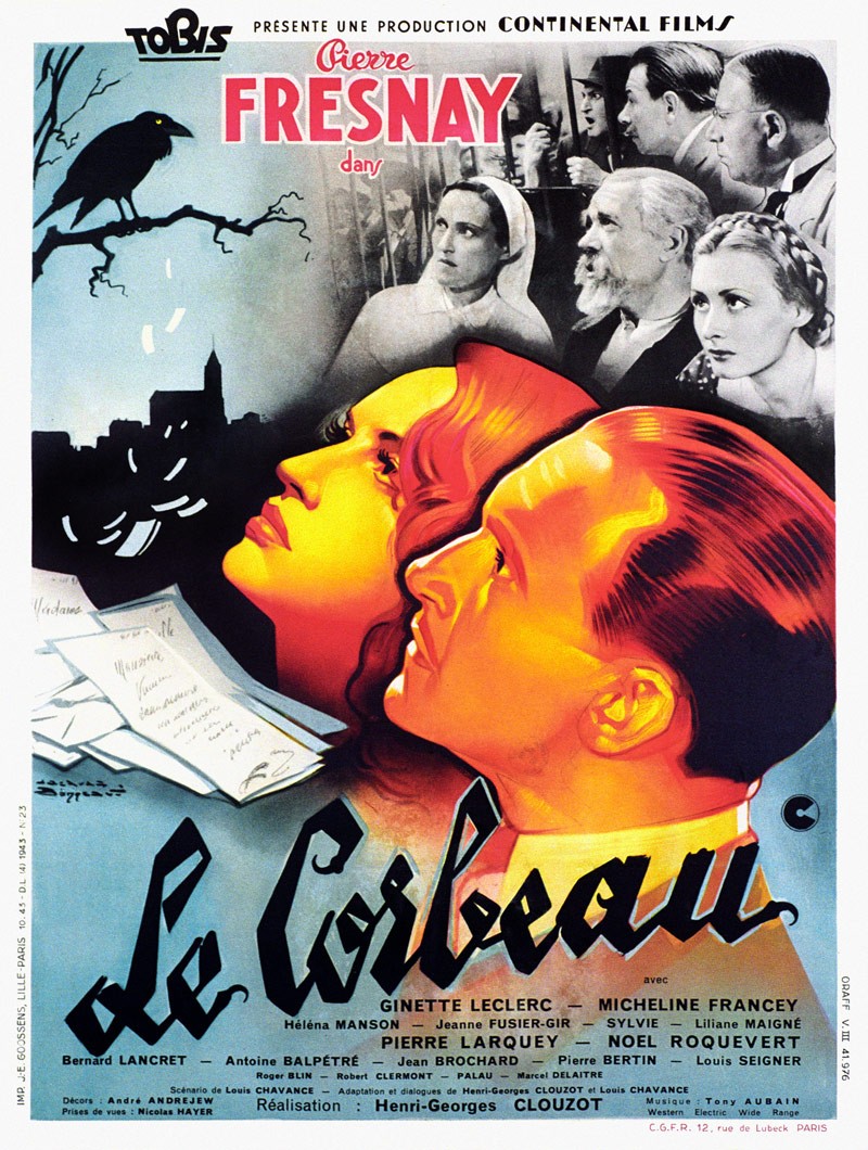 Extra Large Movie Poster Image for Le corbeau (#2 of 2)