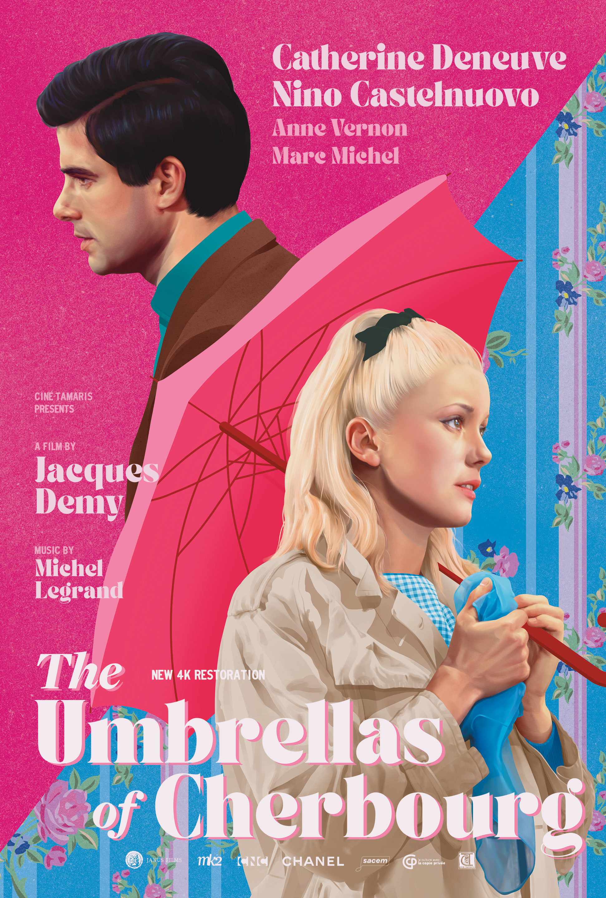 Mega Sized Movie Poster Image for Les parapluies de Cherbourg (#4 of 4)