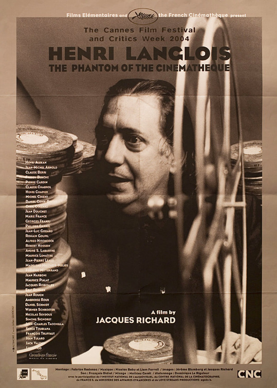 Le fantôme d'Henri Langlois Movie Poster