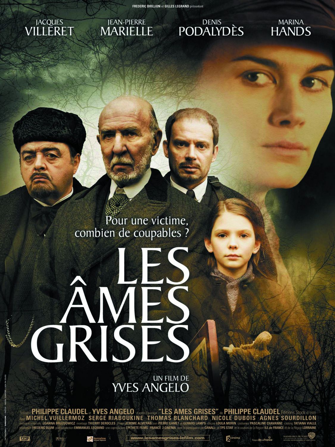Extra Large Movie Poster Image for Âmes grises, Les 