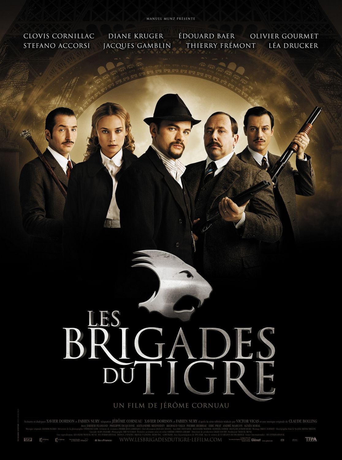 Extra Large Movie Poster Image for Brigades du Tigre, Les (#2 of 2)