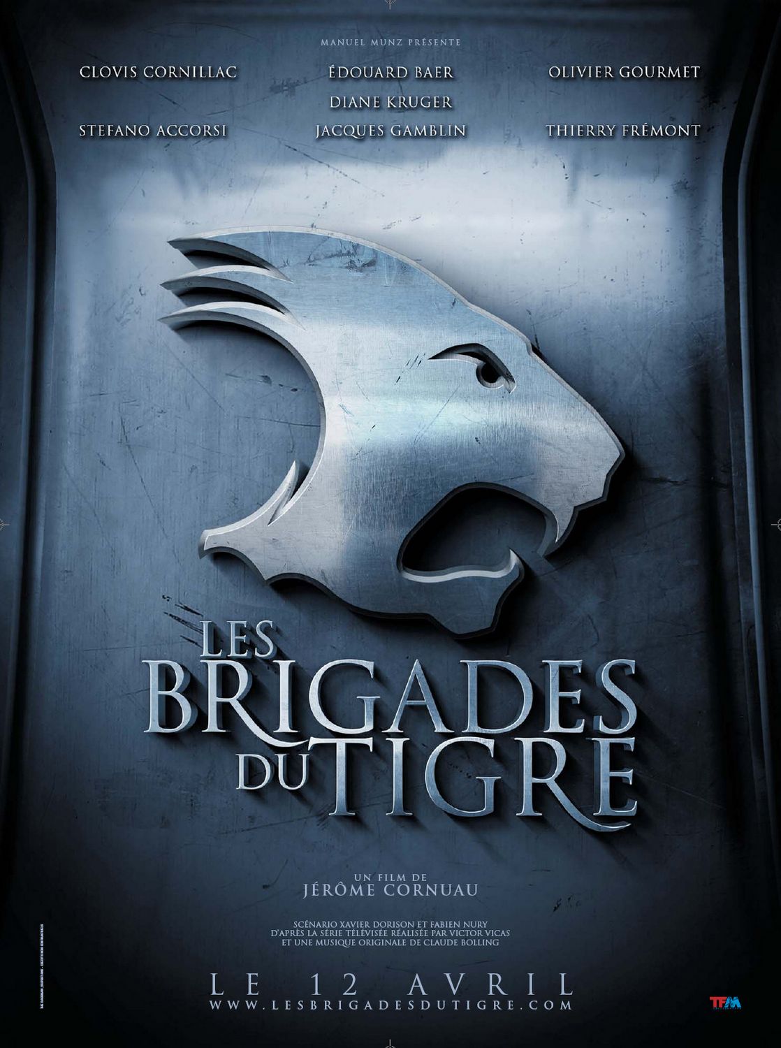 Extra Large Movie Poster Image for Brigades du Tigre, Les (#1 of 2)
