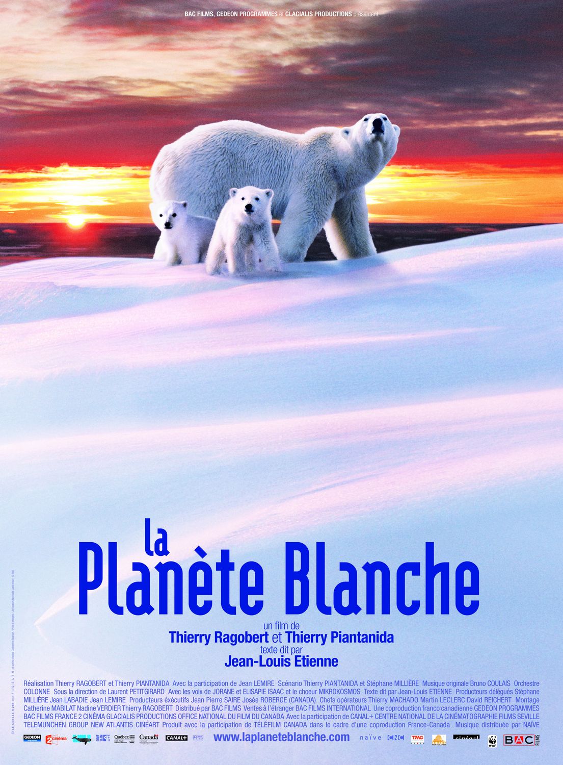 Extra Large Movie Poster Image for Planète blanche, La 