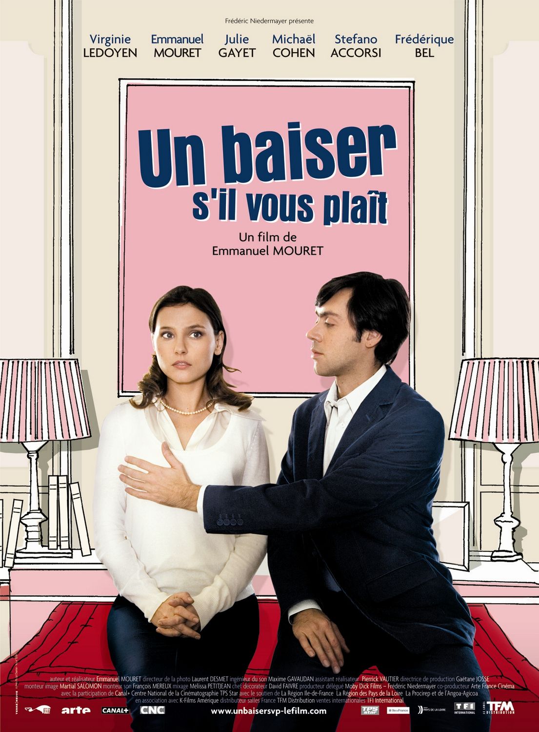 Extra Large Movie Poster Image for Un baiser s'il vous plaît 