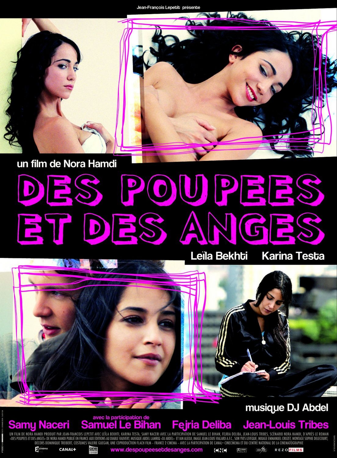 Extra Large Movie Poster Image for Des poupées et des anges 