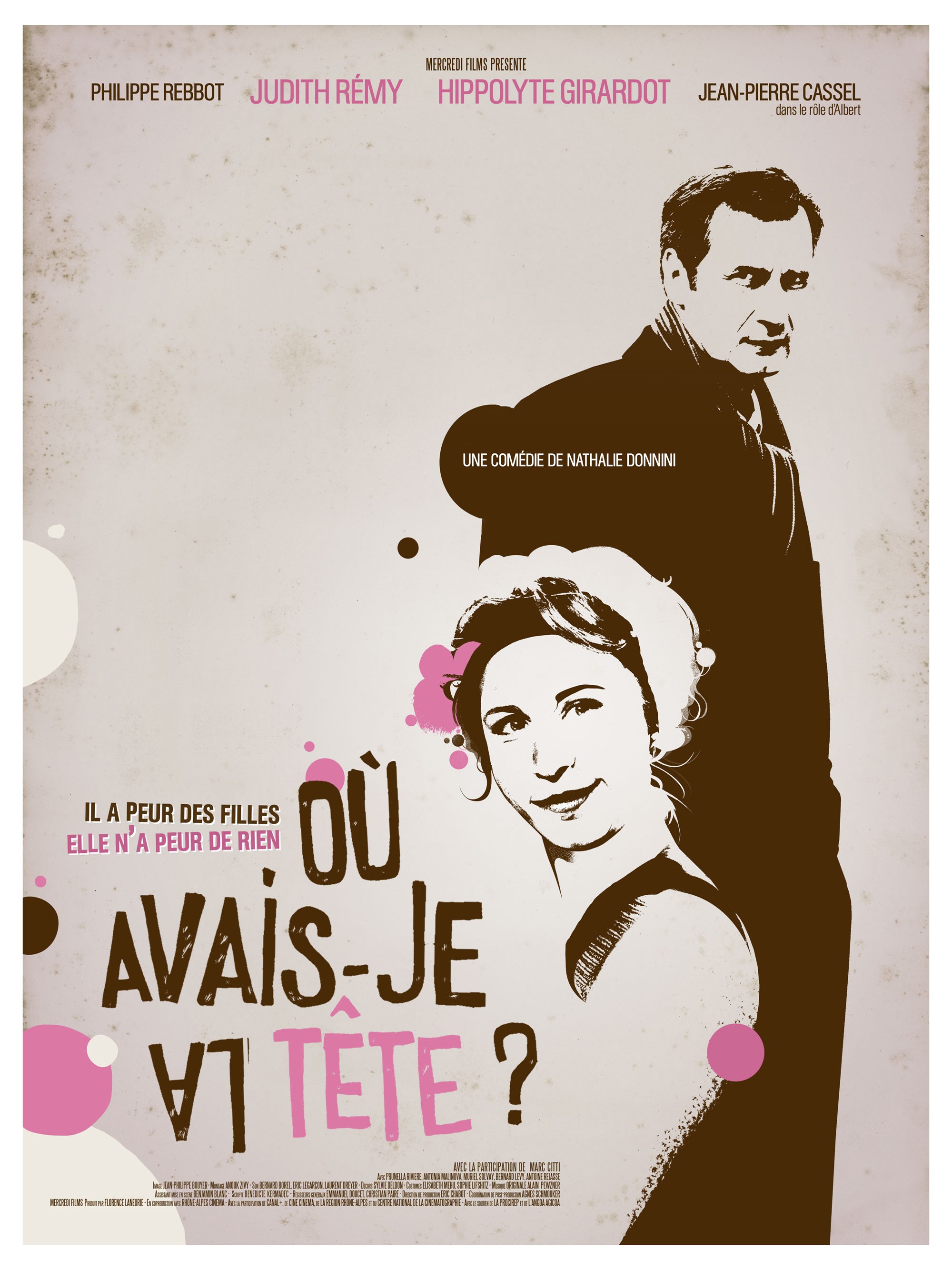 Mega Sized Movie Poster Image for Où avais-je la tête? (#1 of 3)