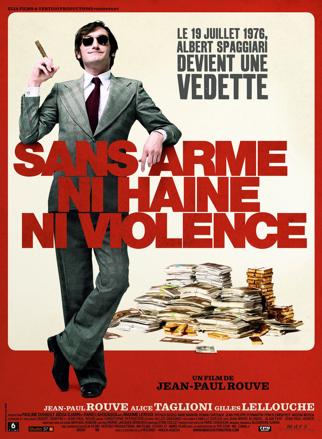 Extra Large Movie Poster Image for Sans arme, ni haine, ni violence 