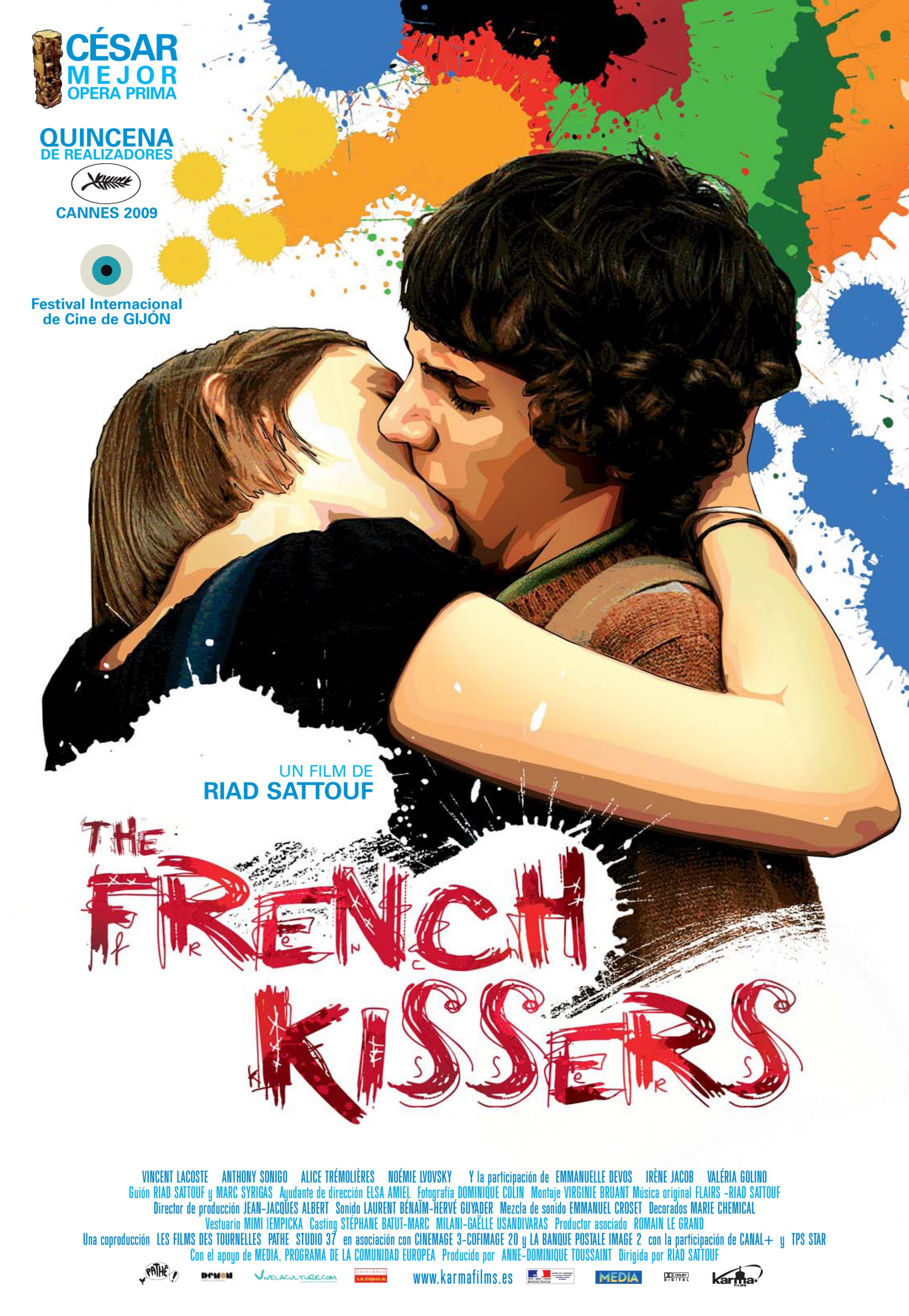 Mega Sized Movie Poster Image for The French Kissers (#3 of 3)
