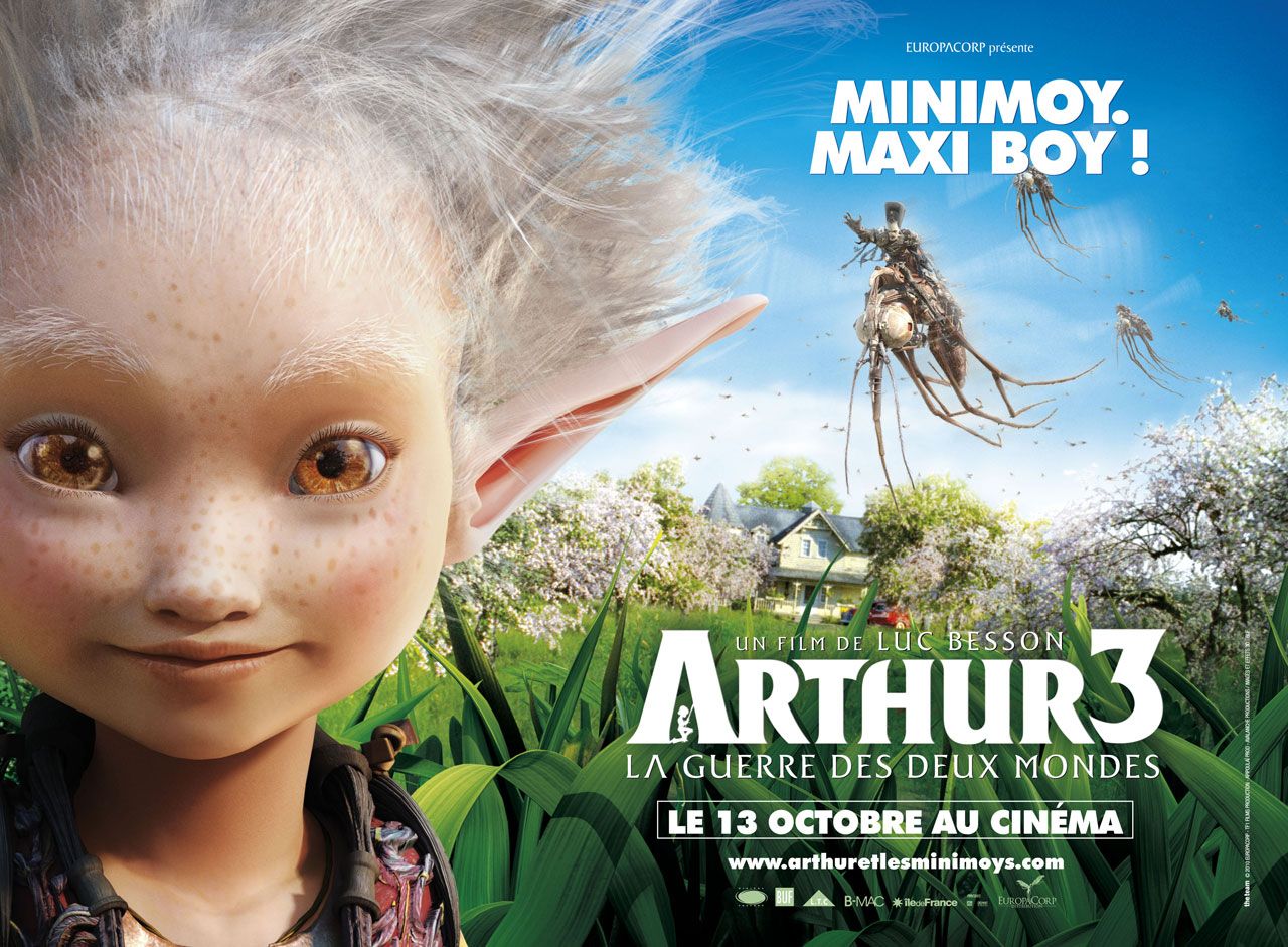 Extra Large Movie Poster Image for Arthur et la guerre des deux mondes (#2 of 5)