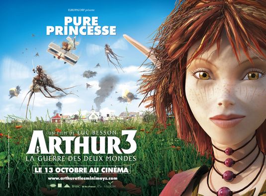 Arthur et la guerre des deux mondes Movie Poster