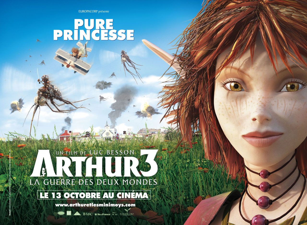 Extra Large Movie Poster Image for Arthur et la guerre des deux mondes (#3 of 5)