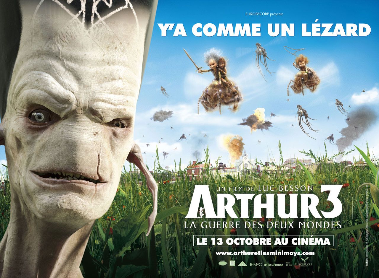 Extra Large Movie Poster Image for Arthur et la guerre des deux mondes (#4 of 5)