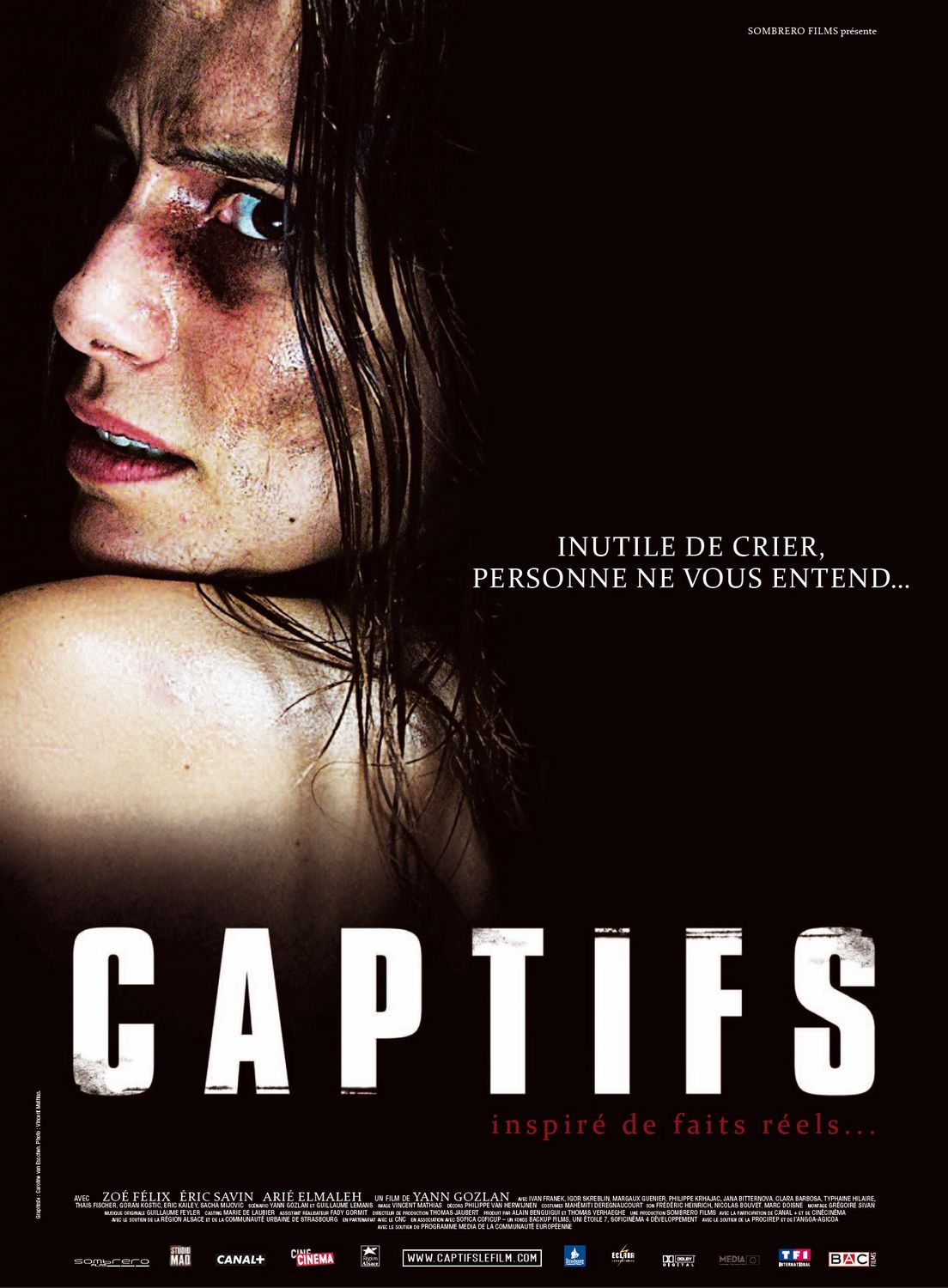 Extra Large Movie Poster Image for Captifs 