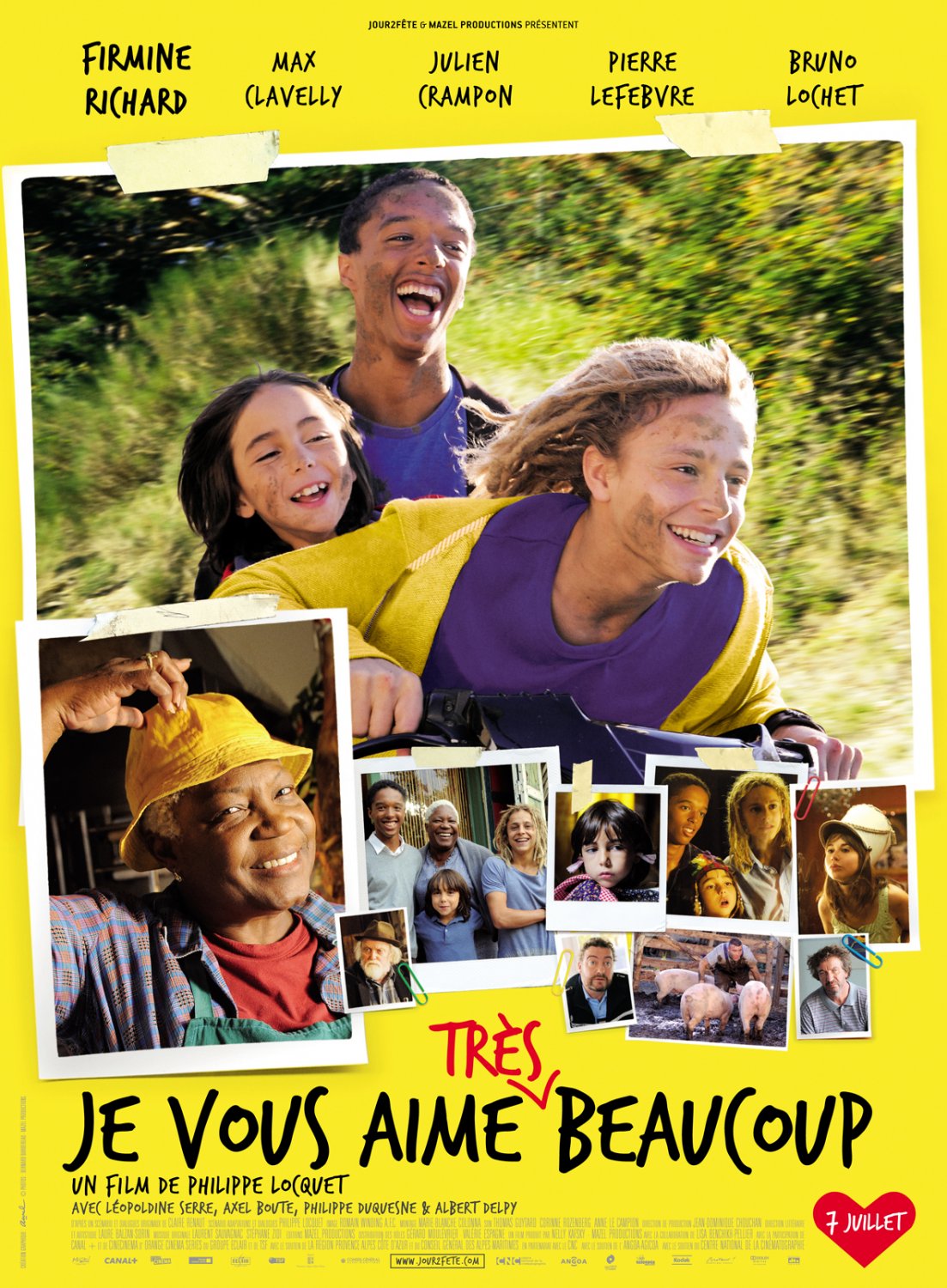 Extra Large Movie Poster Image for Je vous aime très beaucoup 