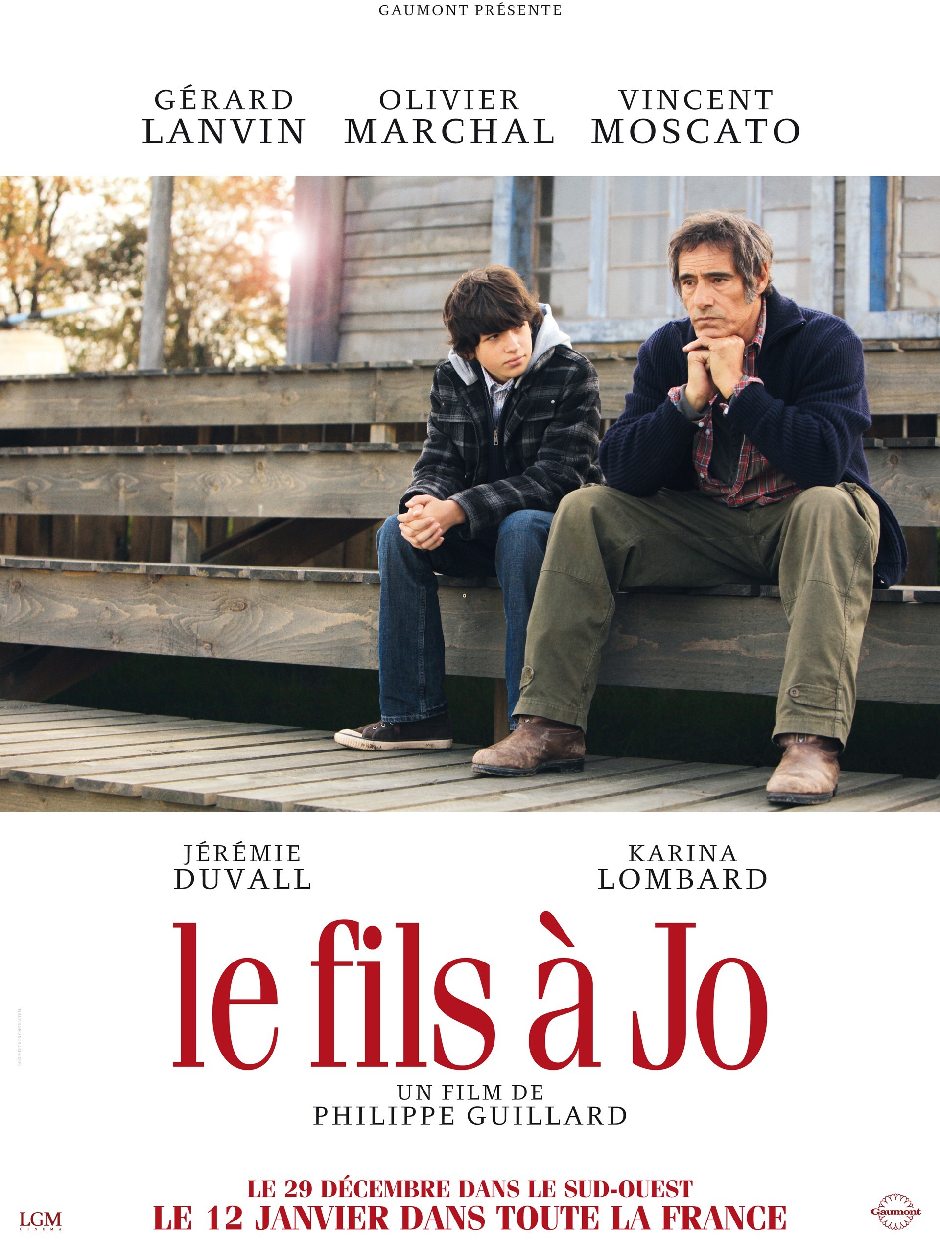 Mega Sized Movie Poster Image for Le fils à Jo (#1 of 2)