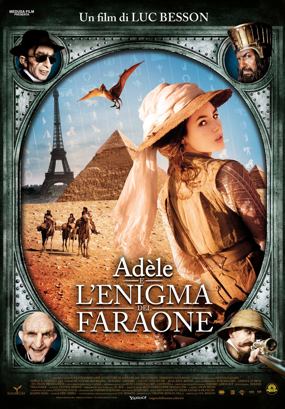 Extra Large Movie Poster Image for Les aventures extraordinaires d'Adèle Blanc-Sec (#18 of 19)