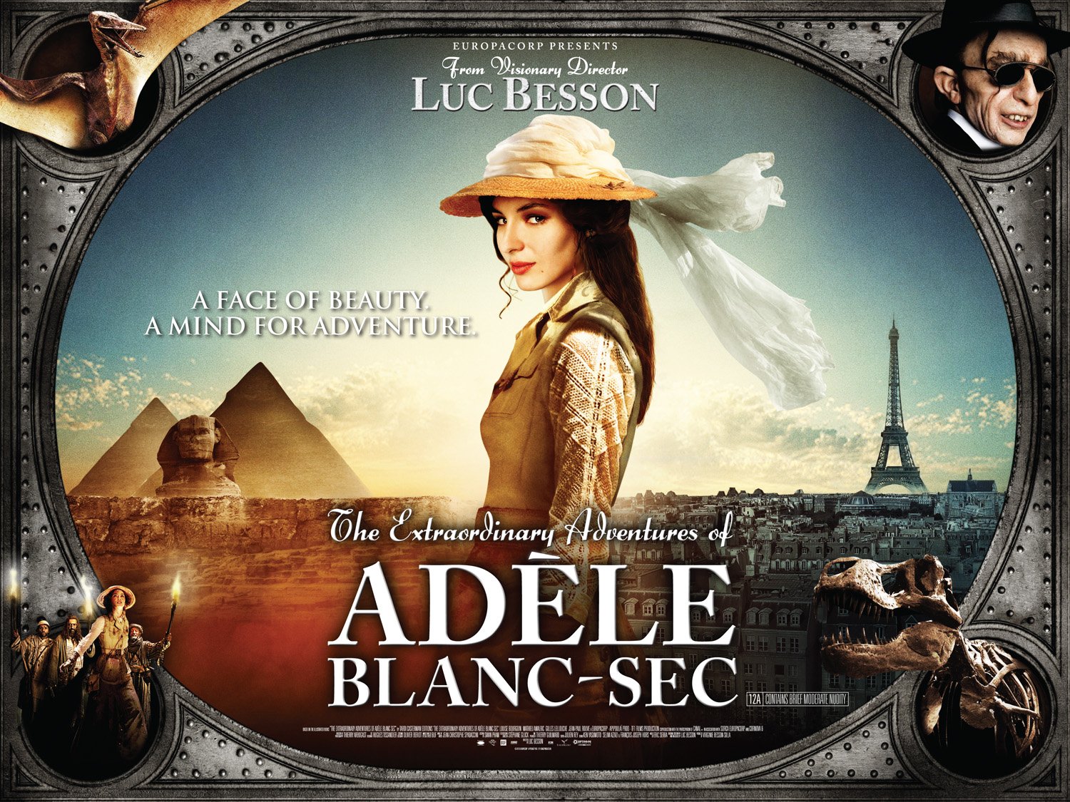 Extra Large Movie Poster Image for Les aventures extraordinaires d'Adèle Blanc-Sec (#19 of 19)