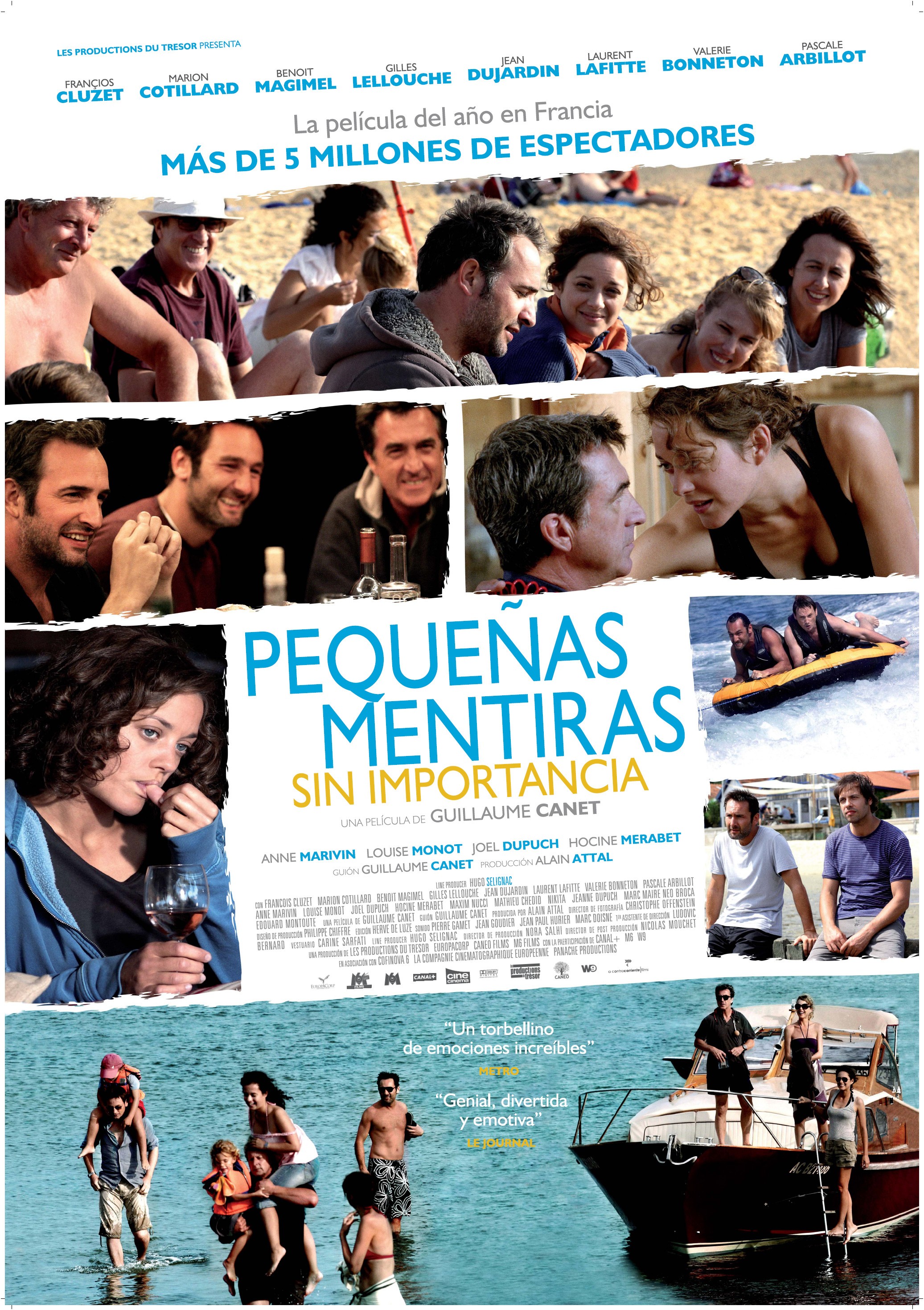Mega Sized Movie Poster Image for Les petits mouchoirs (#3 of 7)