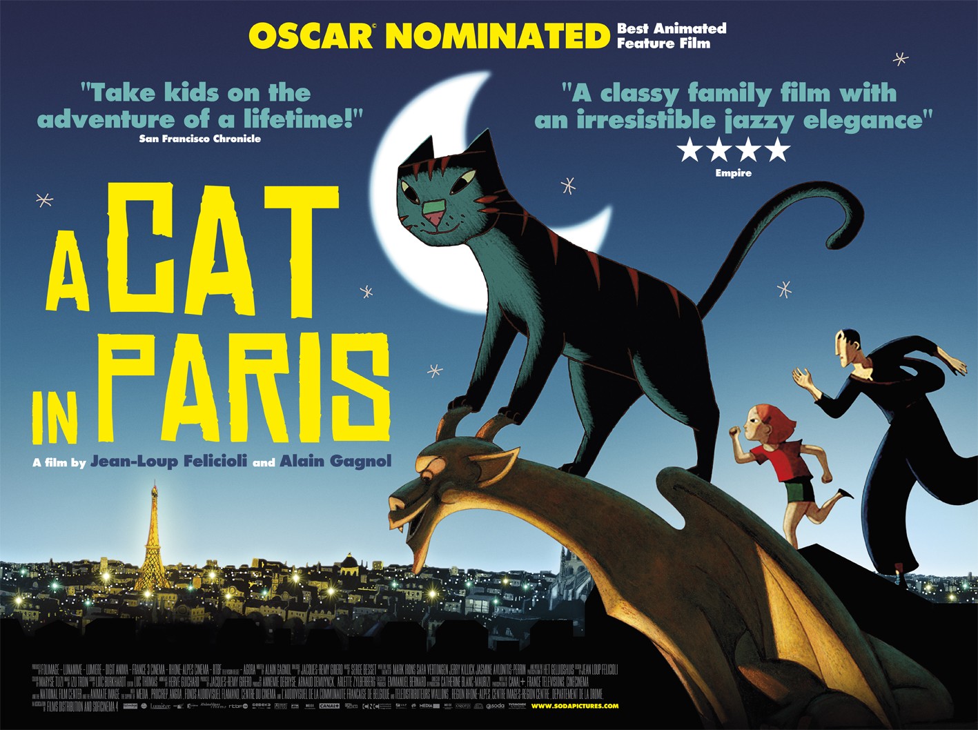 Extra Large Movie Poster Image for Une vie de chat (#2 of 2)
