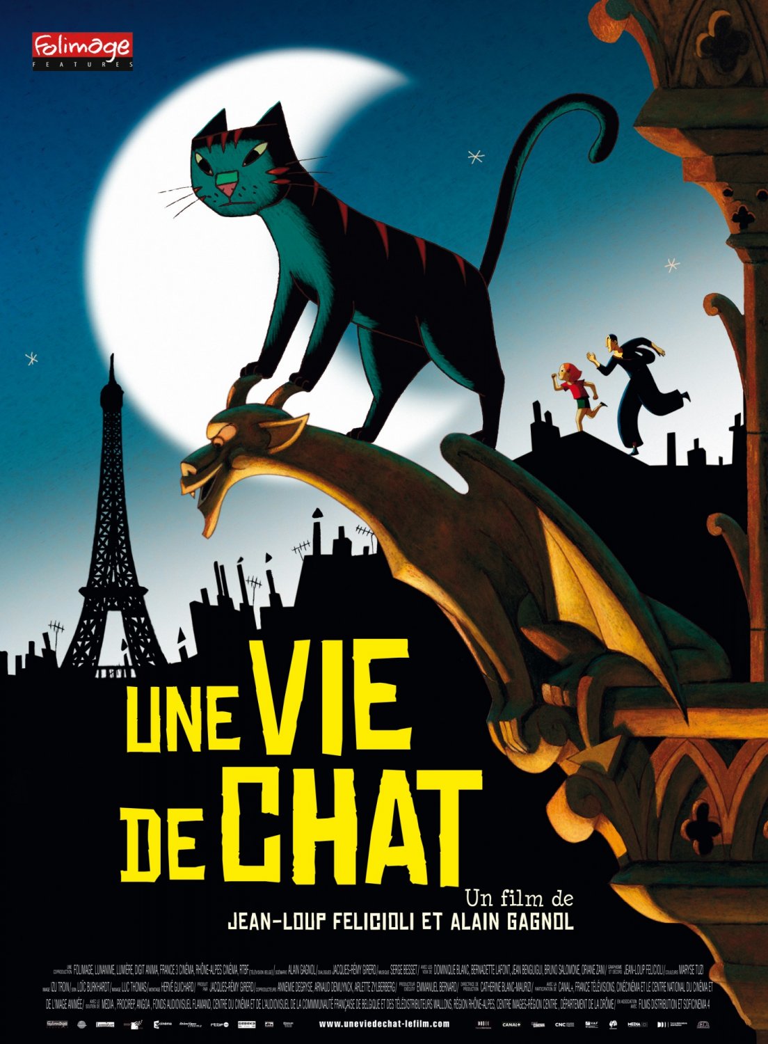Extra Large Movie Poster Image for Une vie de chat (#1 of 2)