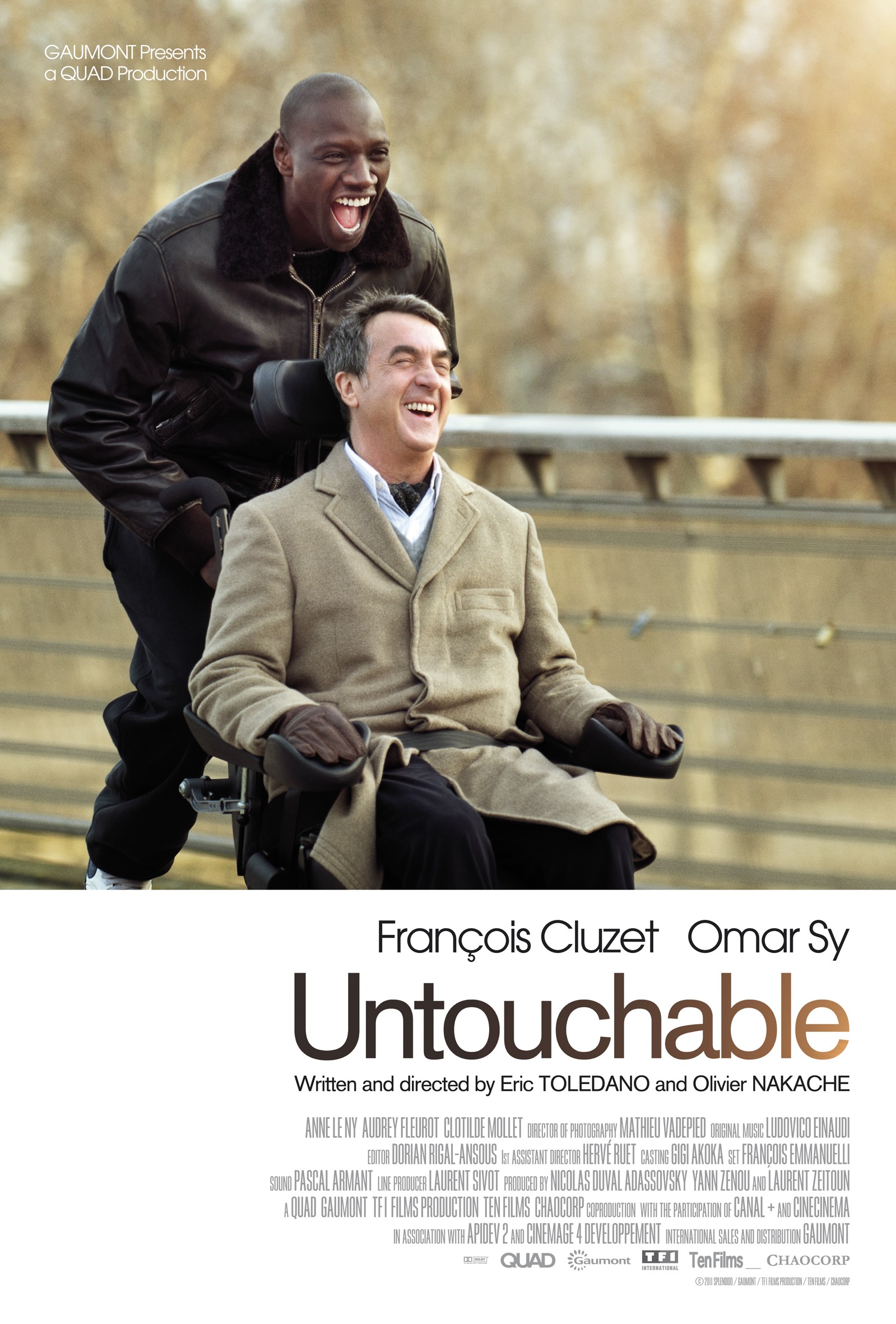 Mega Sized Movie Poster Image for Intouchables (#2 of 3)