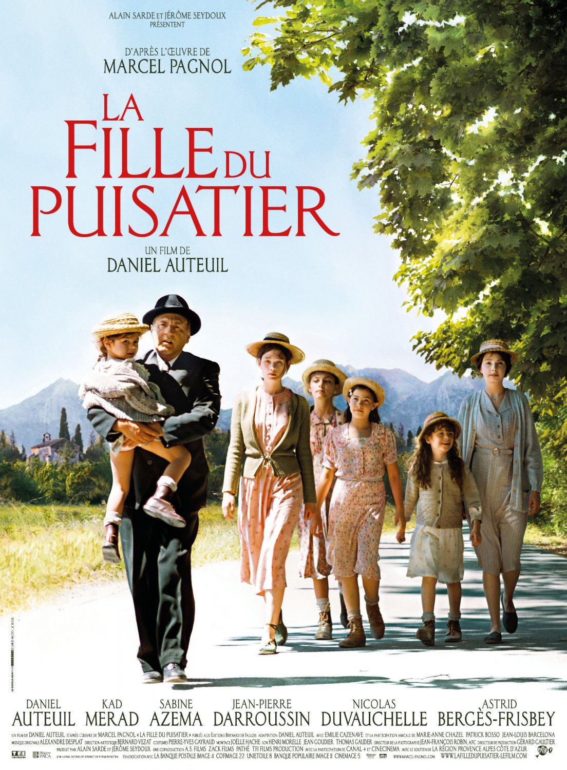 Extra Large Movie Poster Image for La fille du puisatier 
