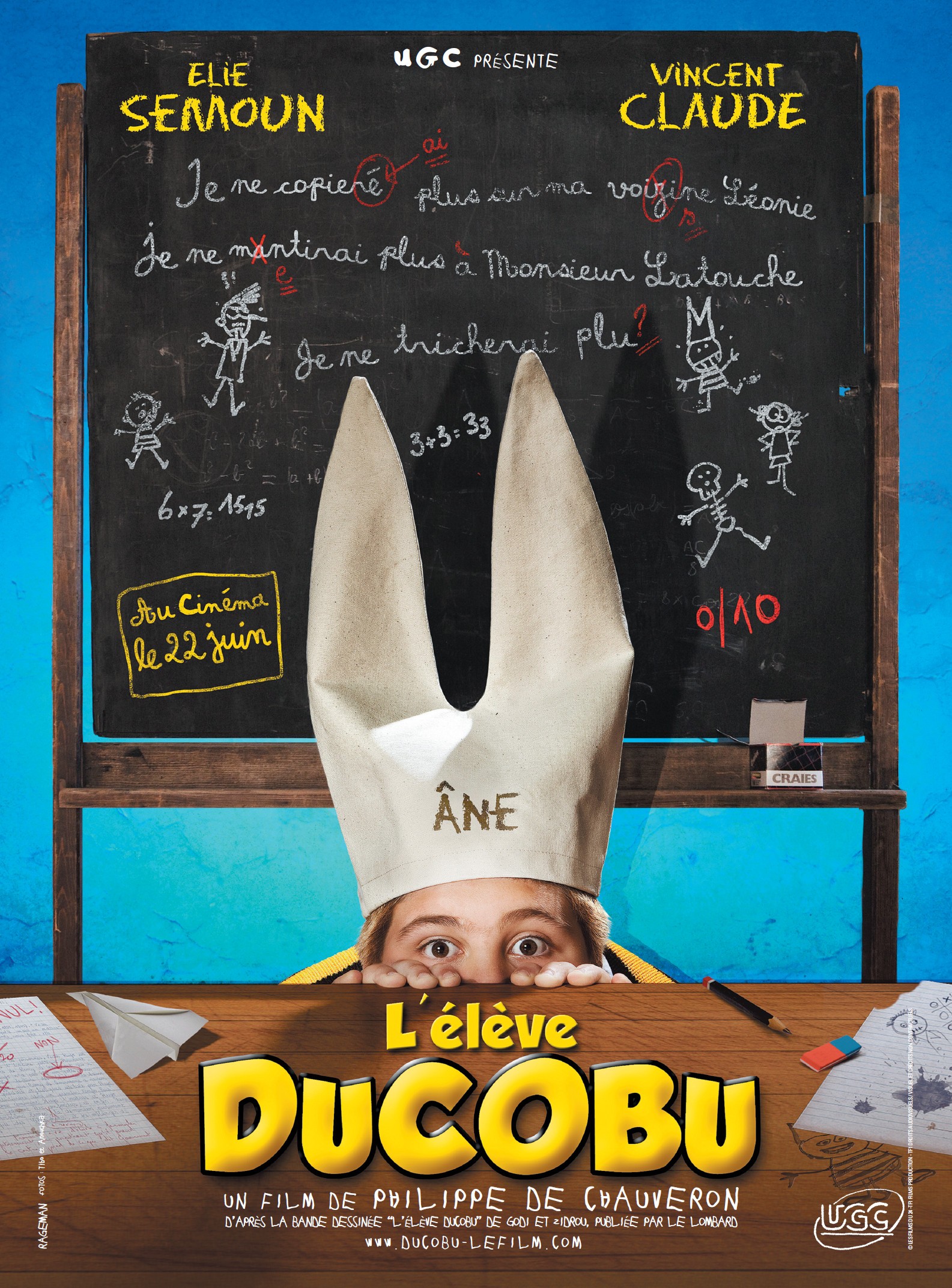 Mega Sized Movie Poster Image for L'élève Ducobu 