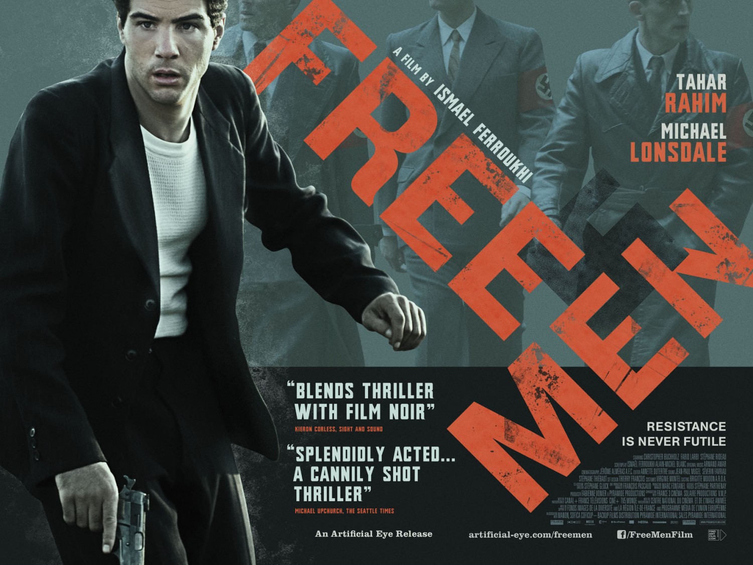 Extra Large Movie Poster Image for Les hommes libres (#2 of 2)