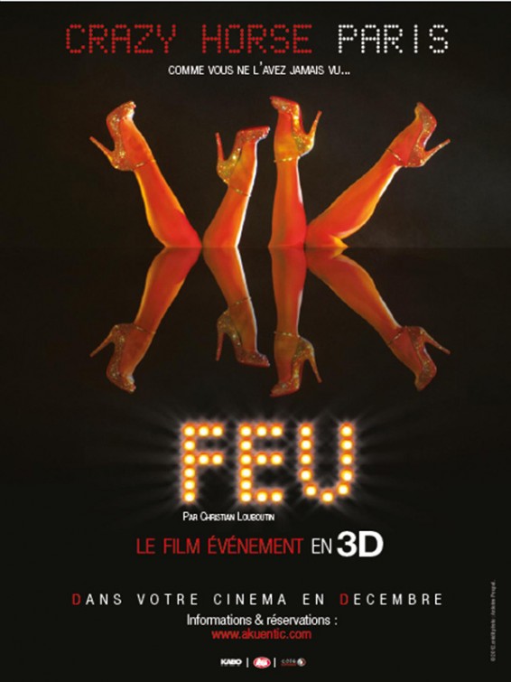 FEU: Crazy Horse Paris Movie Poster