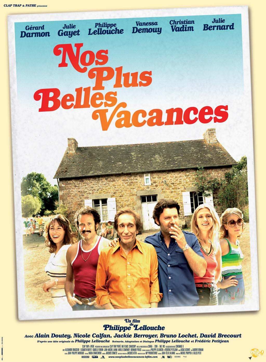 Extra Large Movie Poster Image for Nos plus belles vacances 