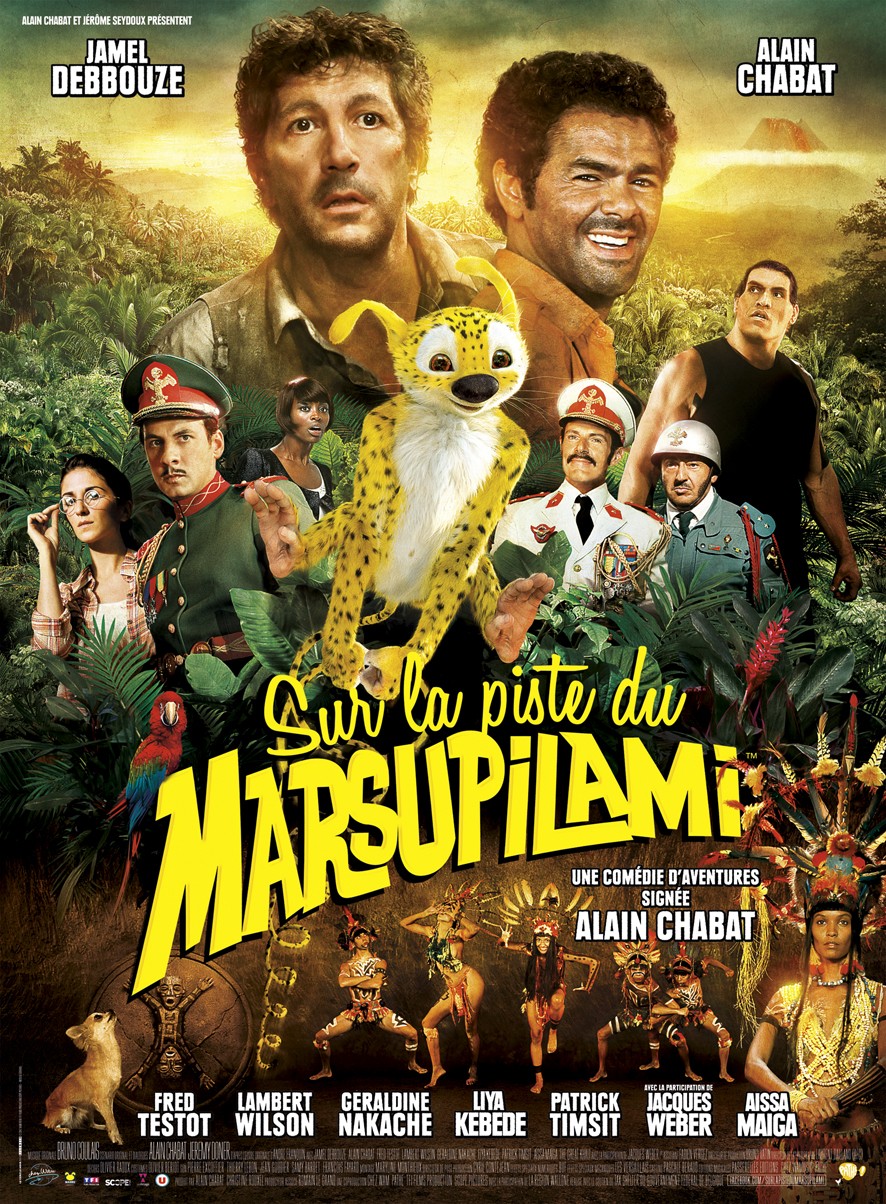 Extra Large Movie Poster Image for Sur la piste du Marsupilami (#1 of 3)