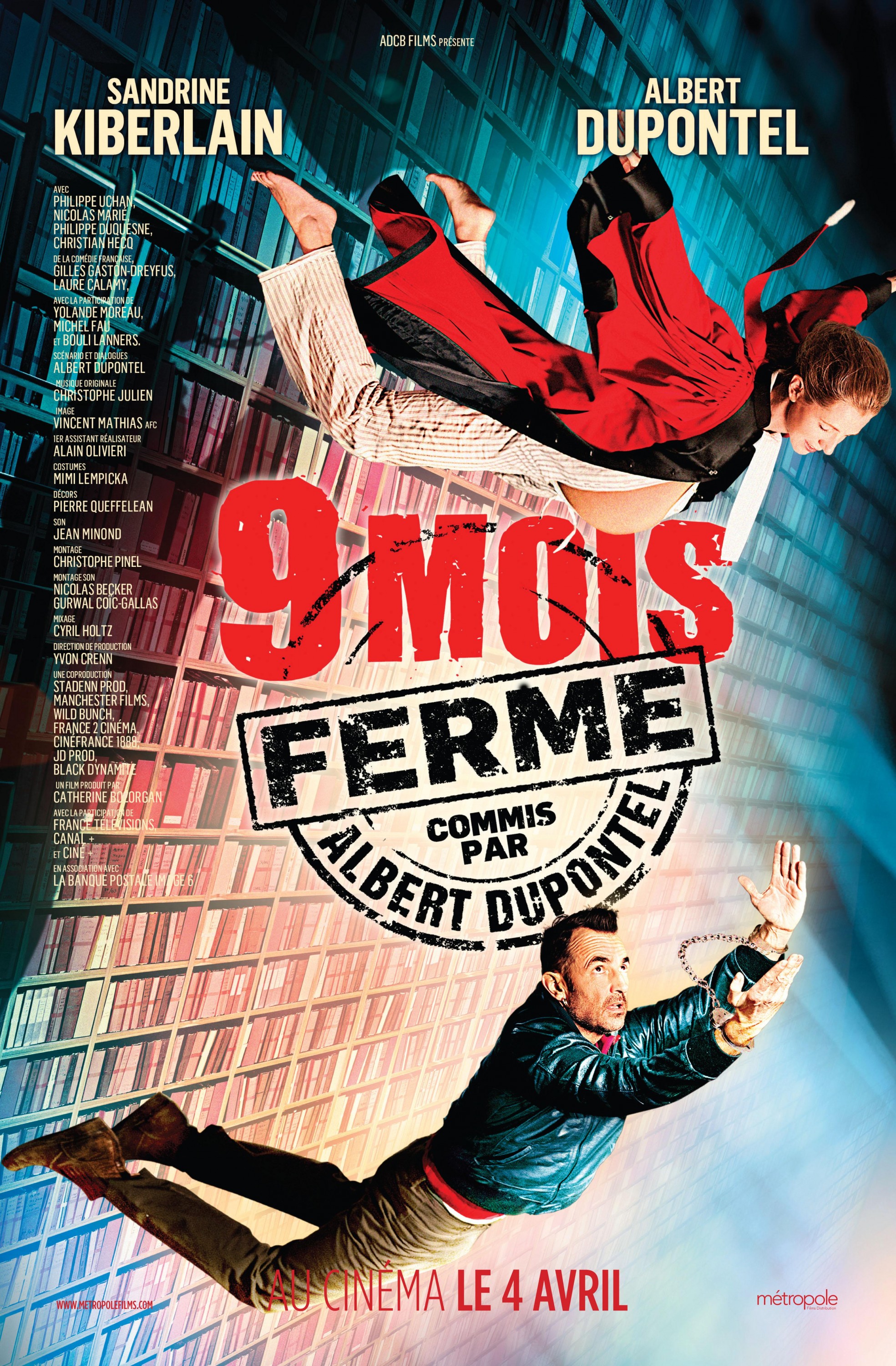 Mega Sized Movie Poster Image for 9 mois ferme (#2 of 2)