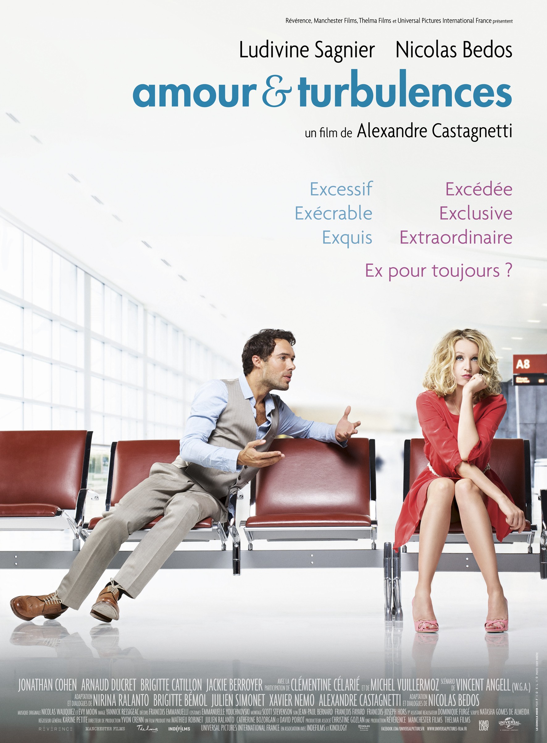 Mega Sized Movie Poster Image for Amour & turbulences (#1 of 2)