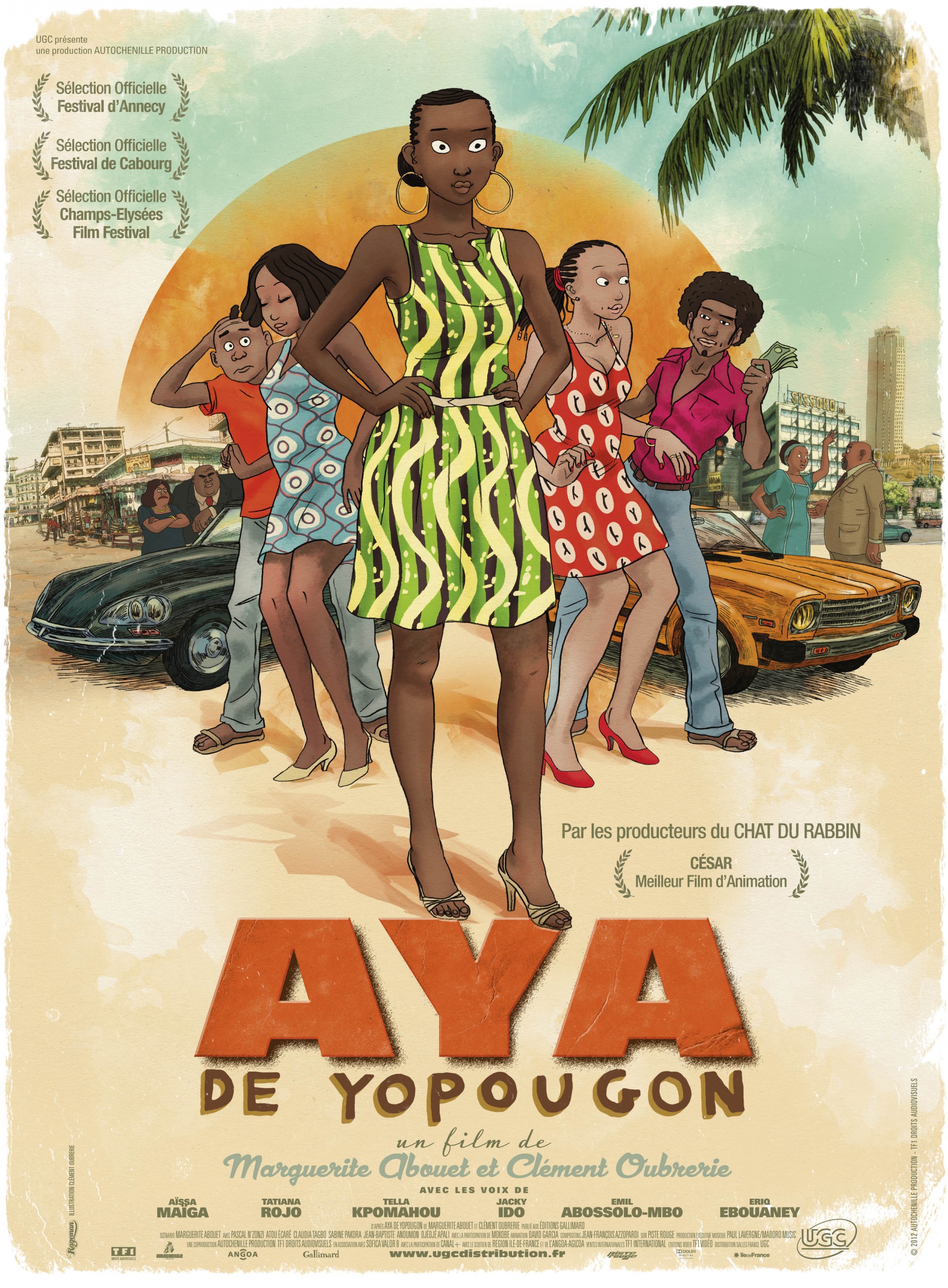 Mega Sized Movie Poster Image for Aya de Yopougon 