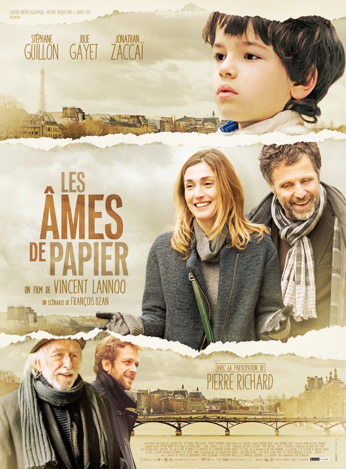 Extra Large Movie Poster Image for Les âmes de papier 