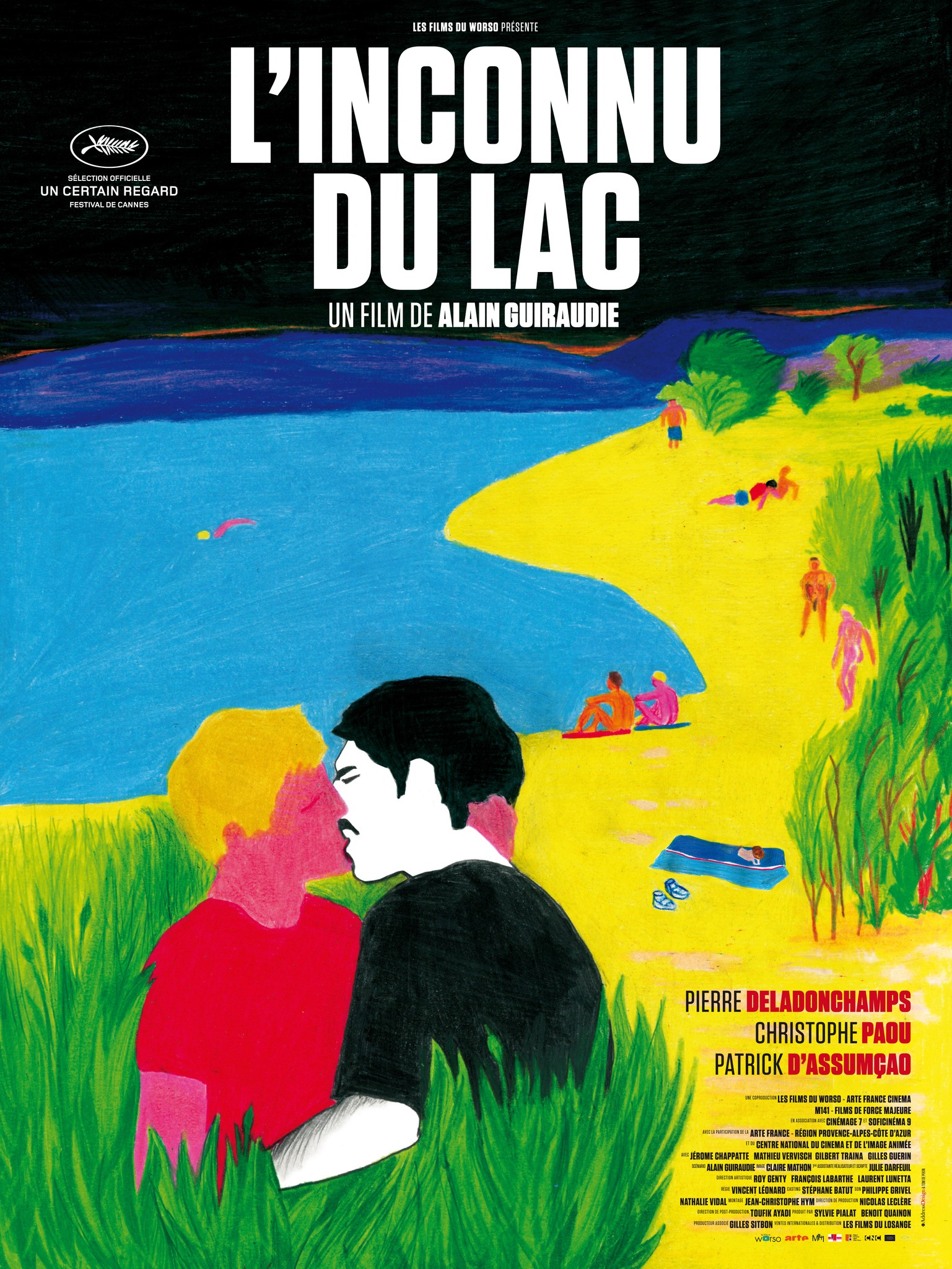 Mega Sized Movie Poster Image for L'inconnu du lac 