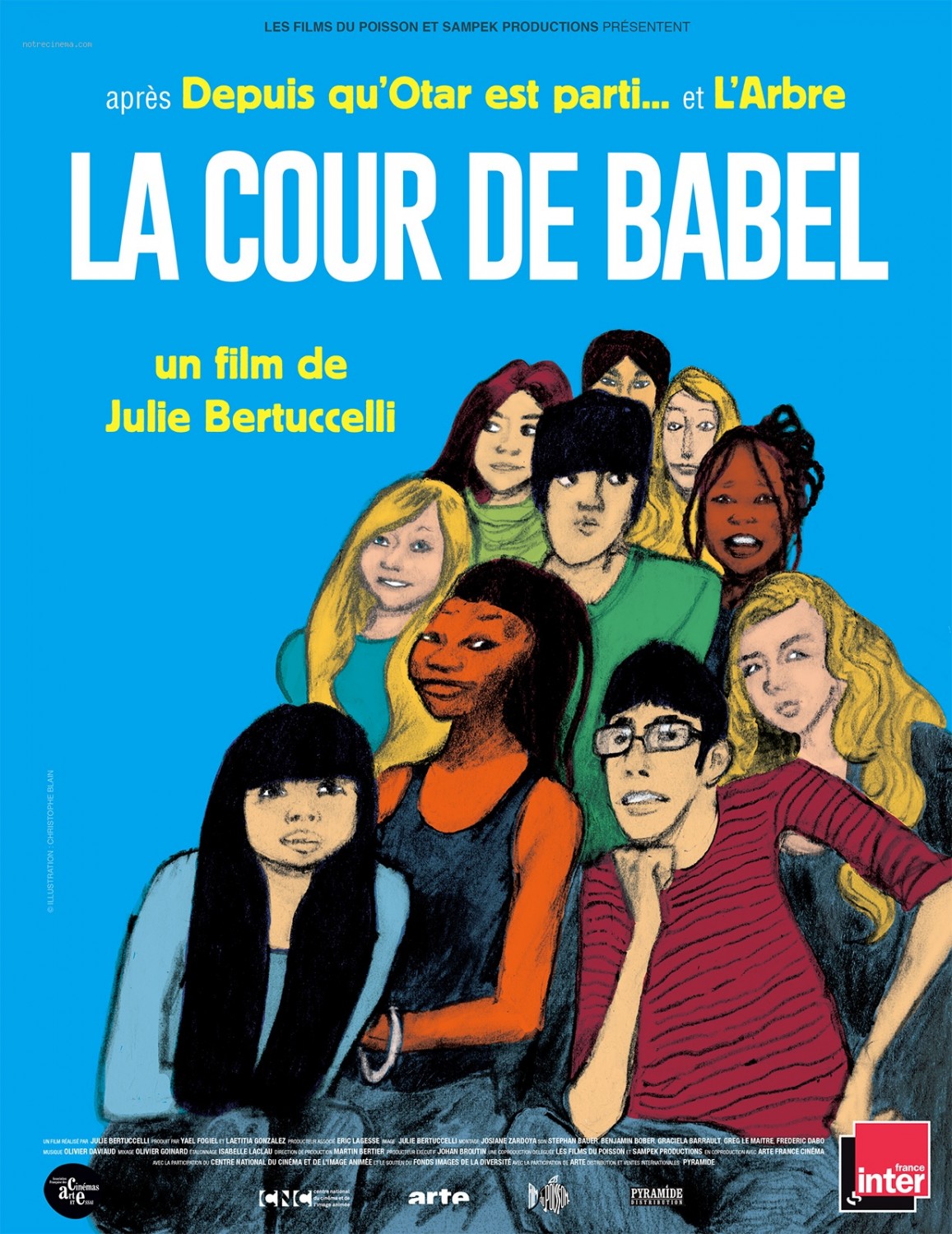 Extra Large Movie Poster Image for La cour de Babel (#1 of 2)