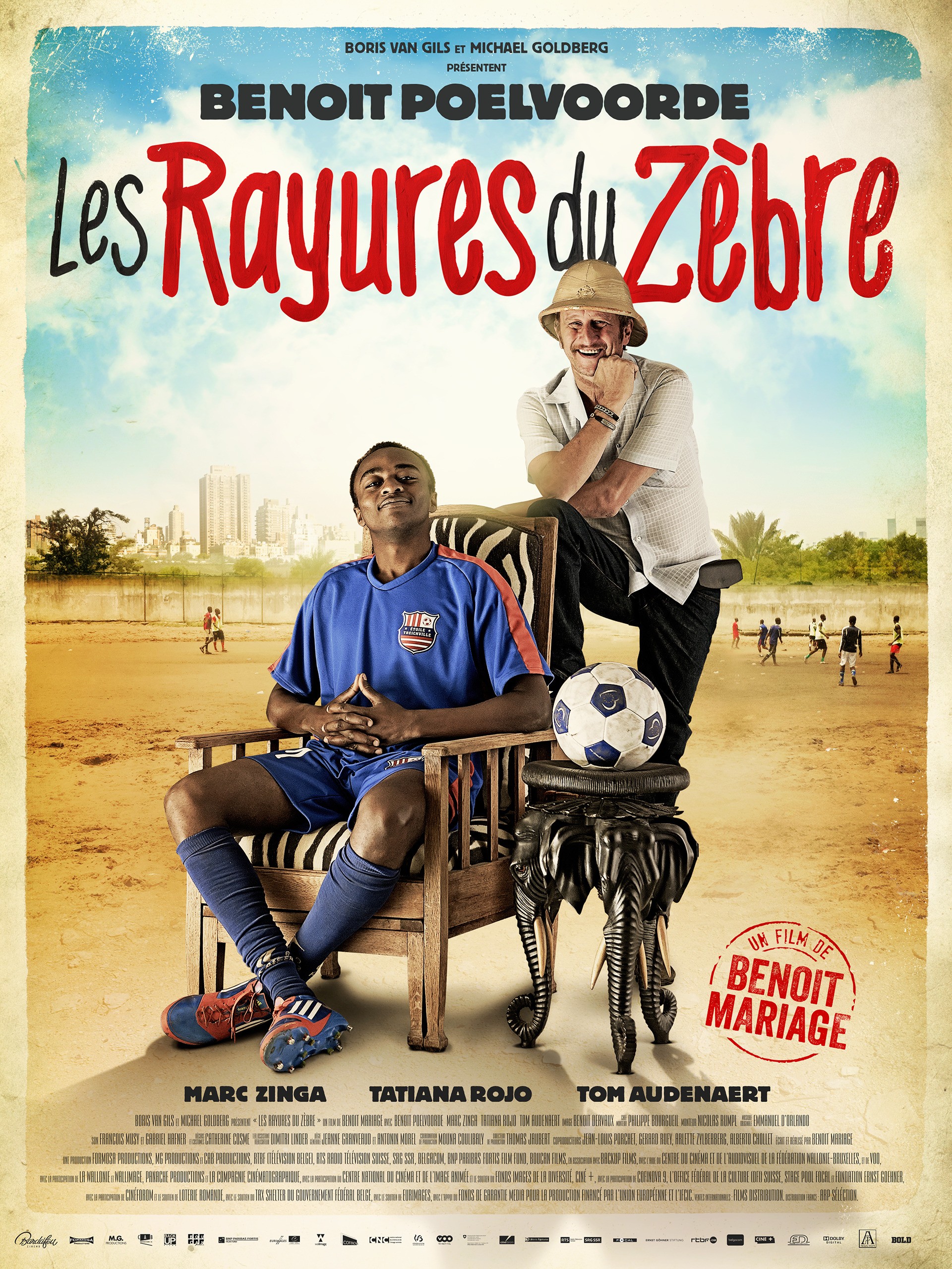 Mega Sized Movie Poster Image for Les rayures du zèbre 