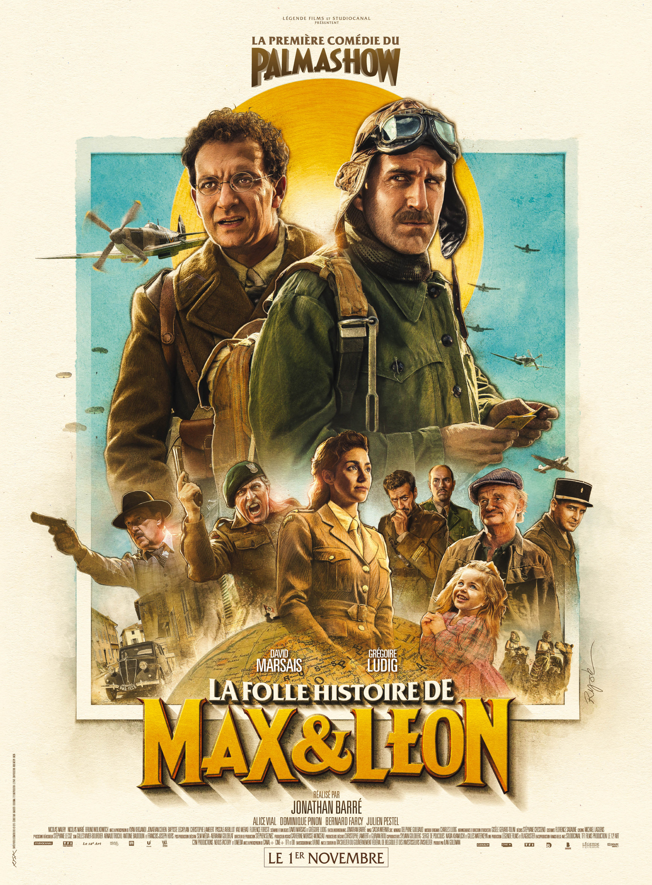 Mega Sized Movie Poster Image for La folle histoire de Max et Léon 