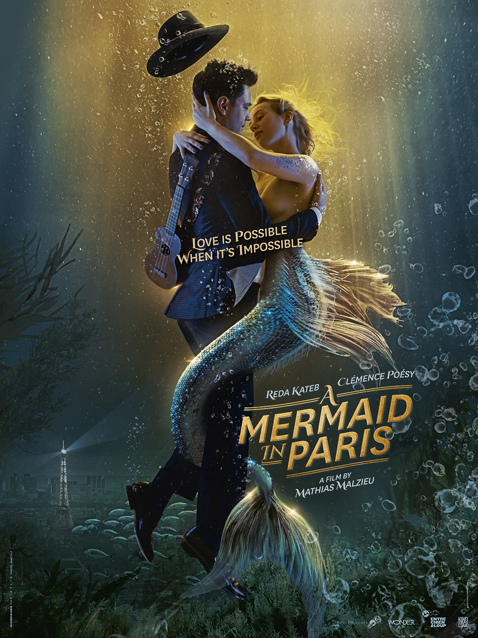 Extra Large Movie Poster Image for Une sirène à Paris 