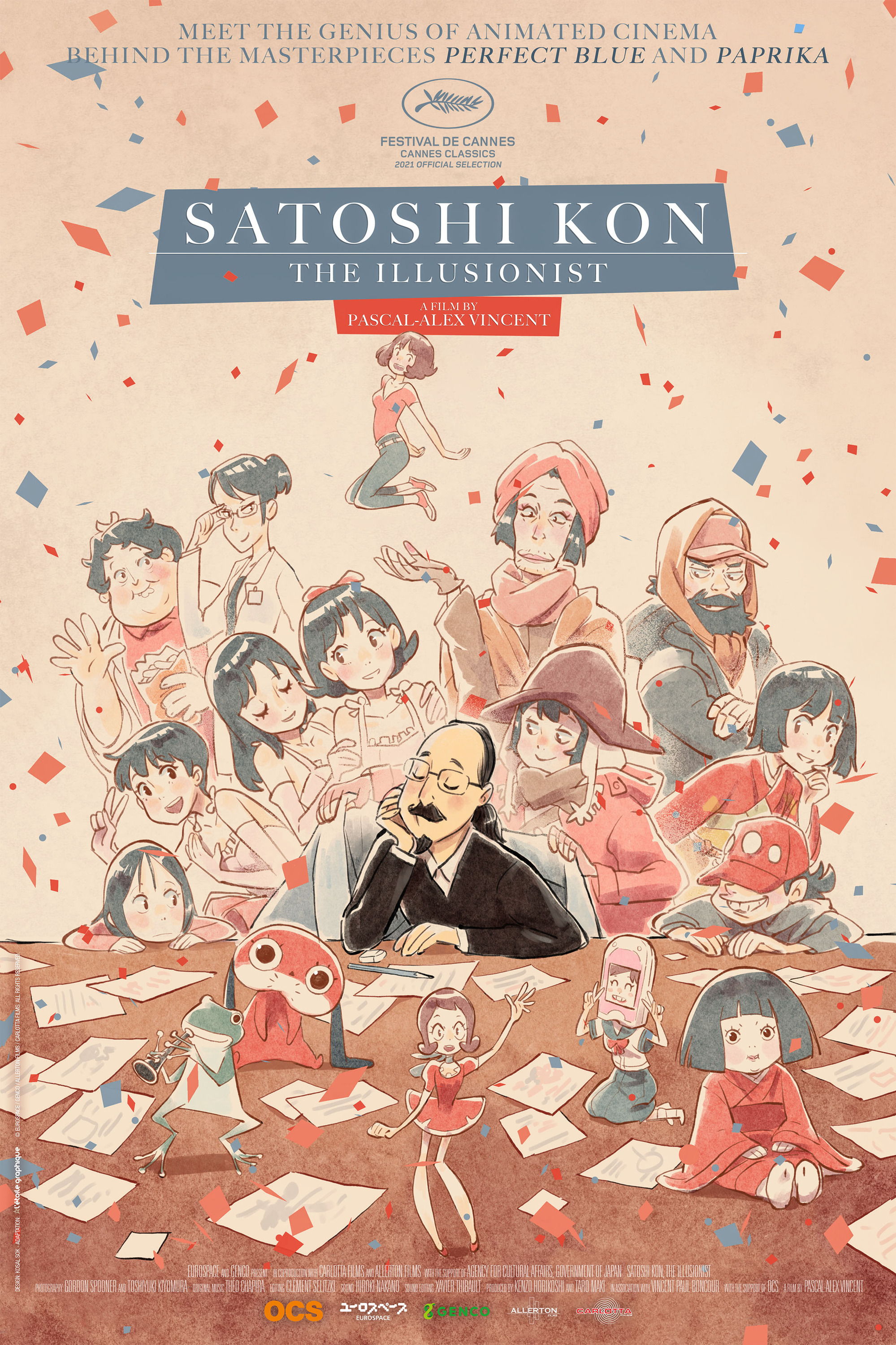 Mega Sized Movie Poster Image for Satoshi Kon, l'illusionniste 