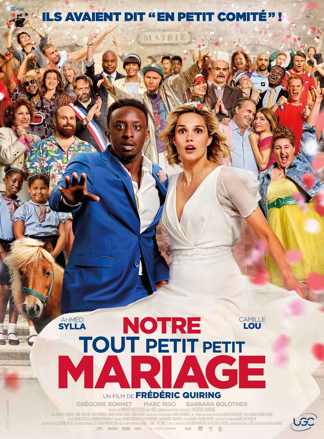 Extra Large Movie Poster Image for Notre tout petit petit marriage 