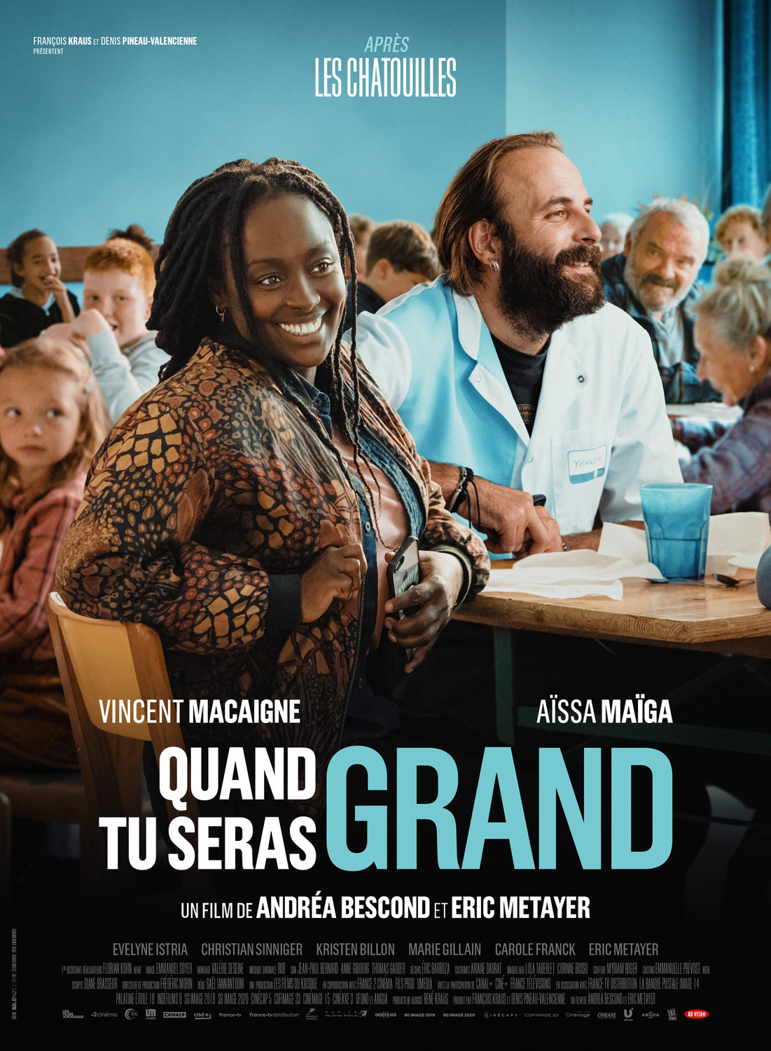 Extra Large Movie Poster Image for Quand tu seras grand 