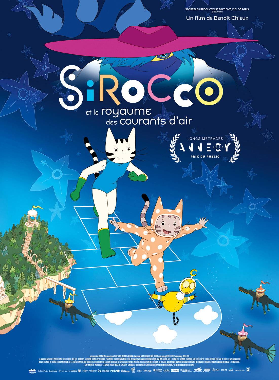 Extra Large Movie Poster Image for Sirocco et le royaume des courants d'air (#1 of 3)