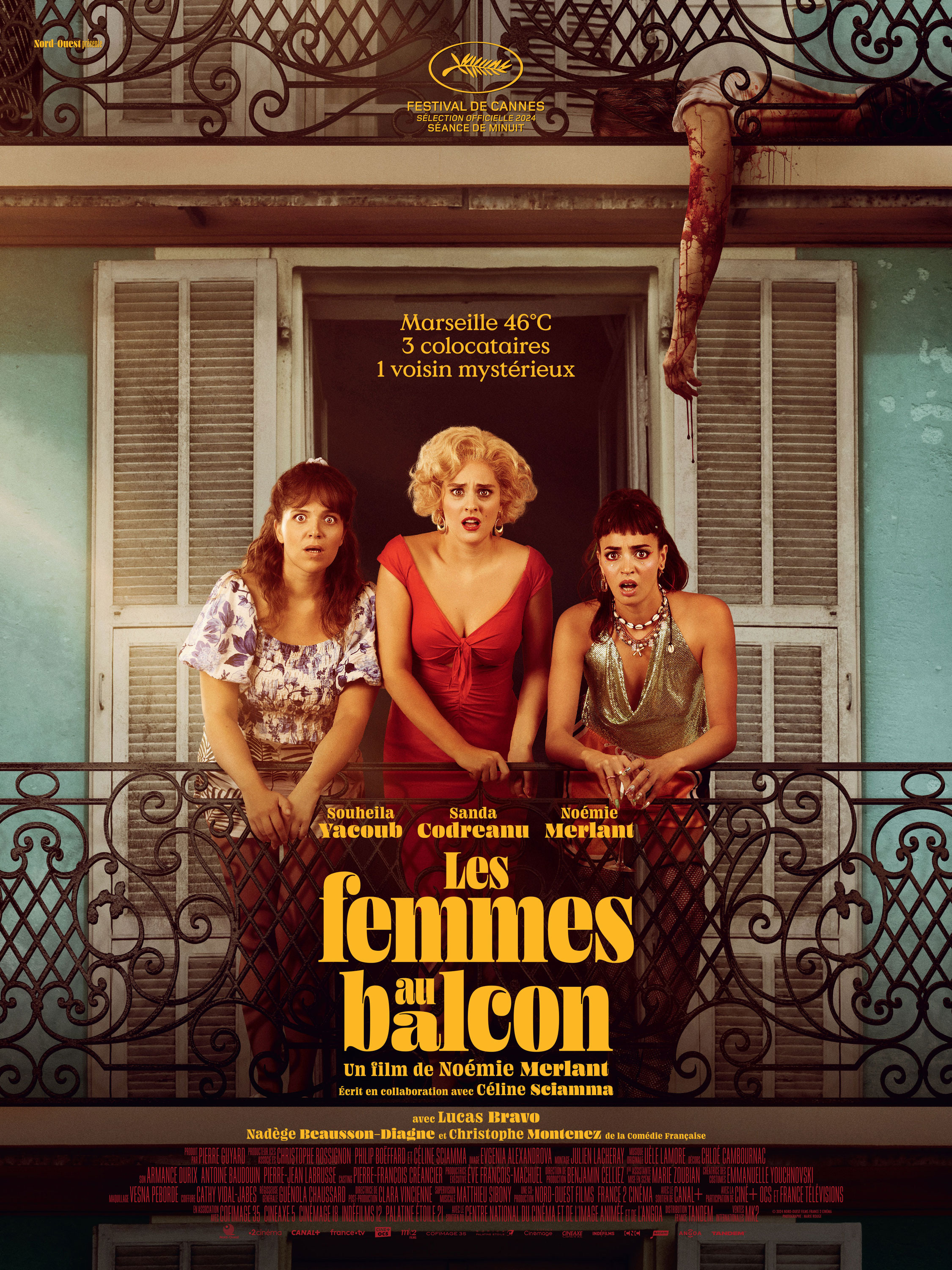 Mega Sized Movie Poster Image for Les femmes au balcon (#2 of 2)