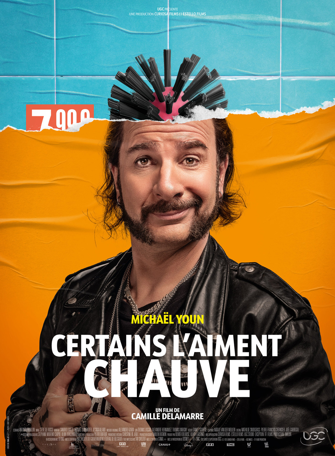 Extra Large Movie Poster Image for Certains l'aiment chauve (#3 of 5)