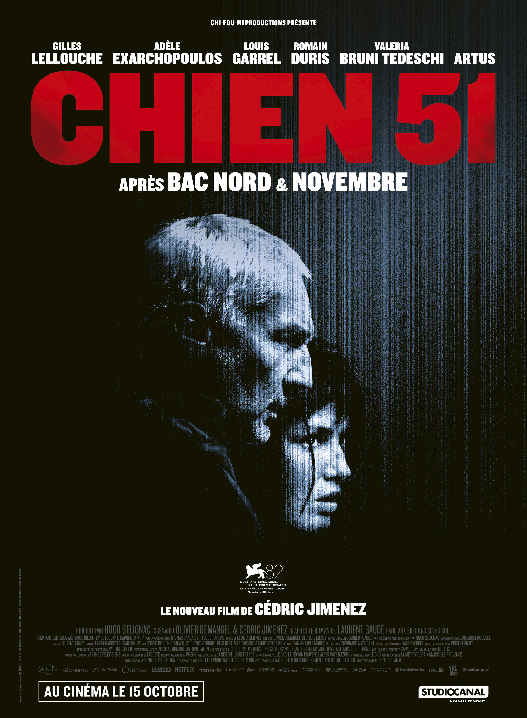 Mega Sized Movie Poster Image for Chien 51 (#1 of 2)