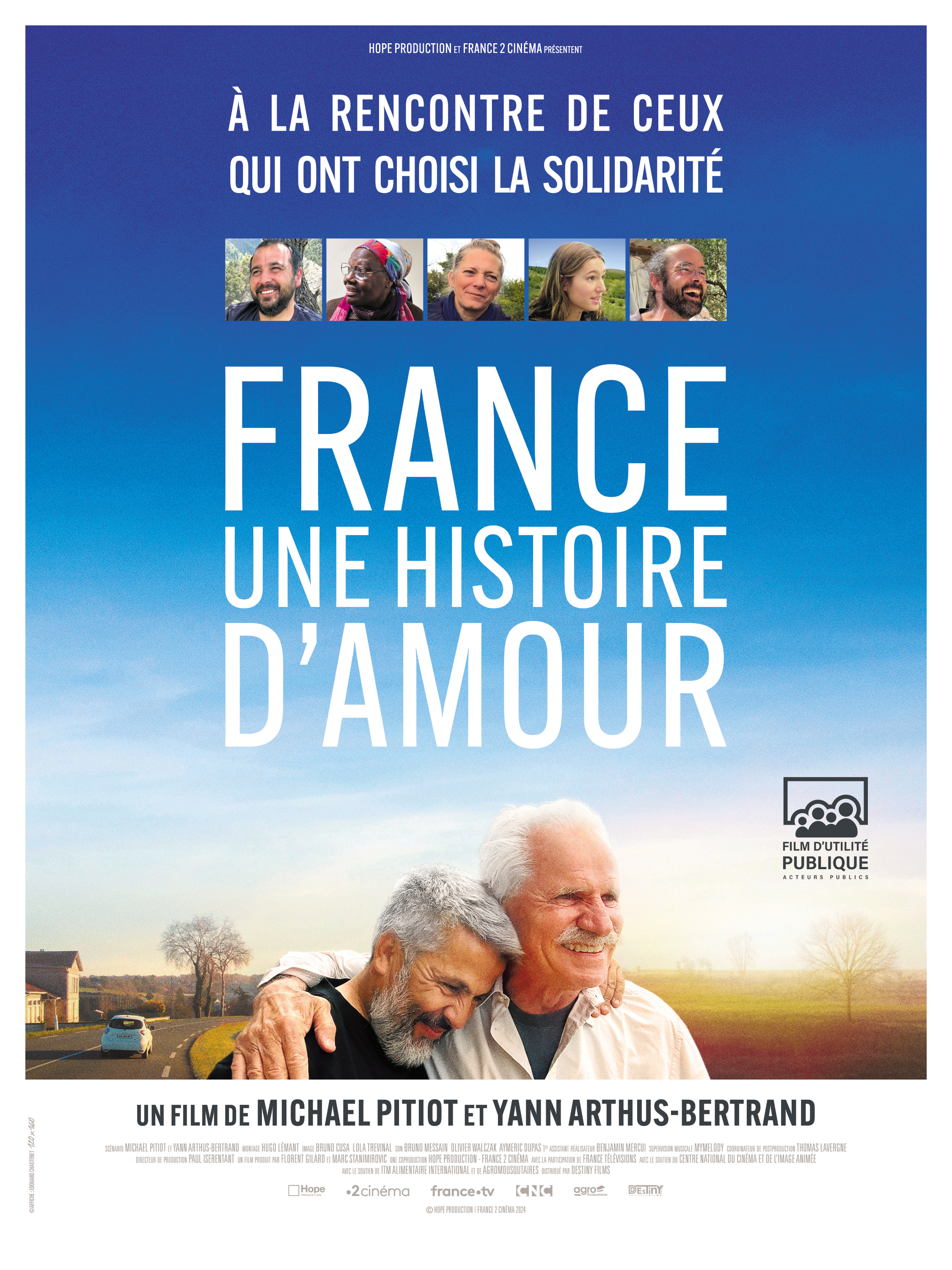 Mega Sized Movie Poster Image for France, une histoire d'amour 