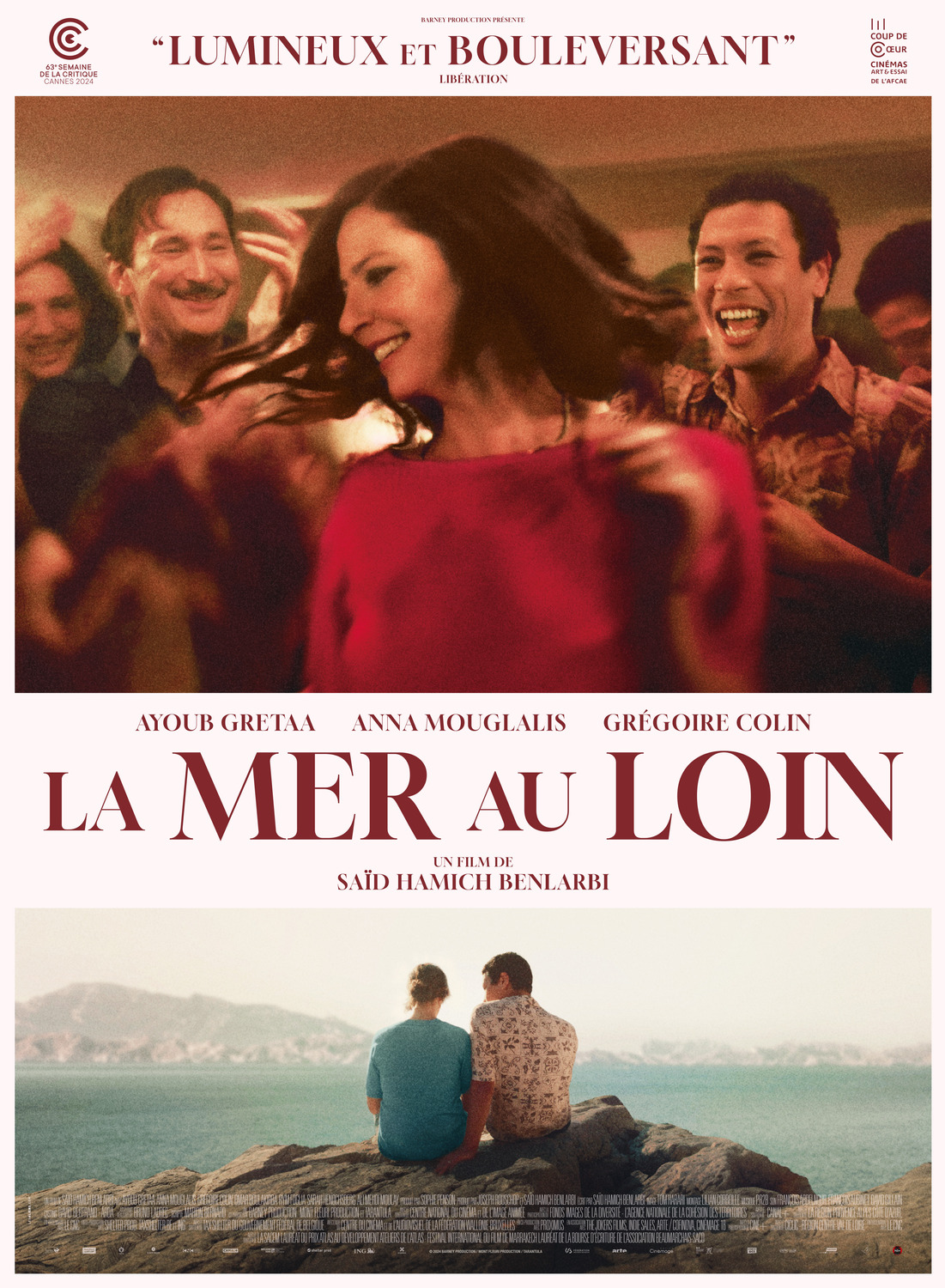 Extra Large Movie Poster Image for La mer au loin 
