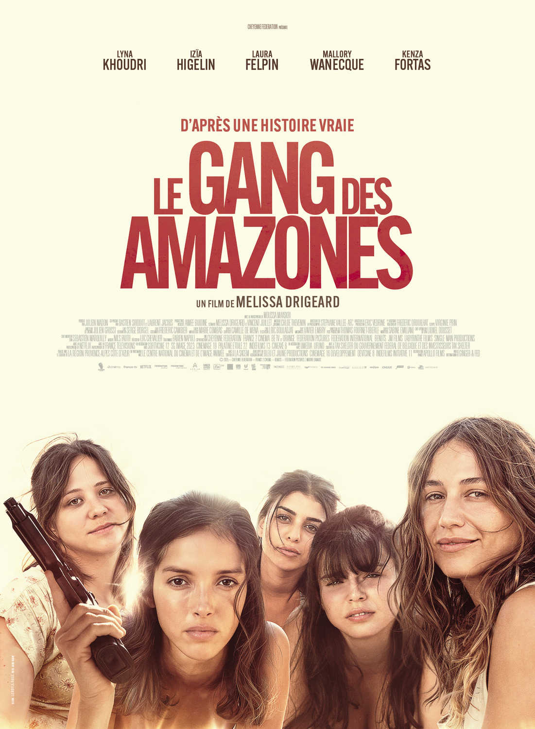Extra Large Movie Poster Image for Le gang des Amazones 